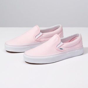 Pink vans women’s 8 worn twice